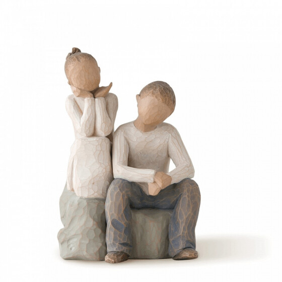 Willow Tree Figur - Brother and Sister