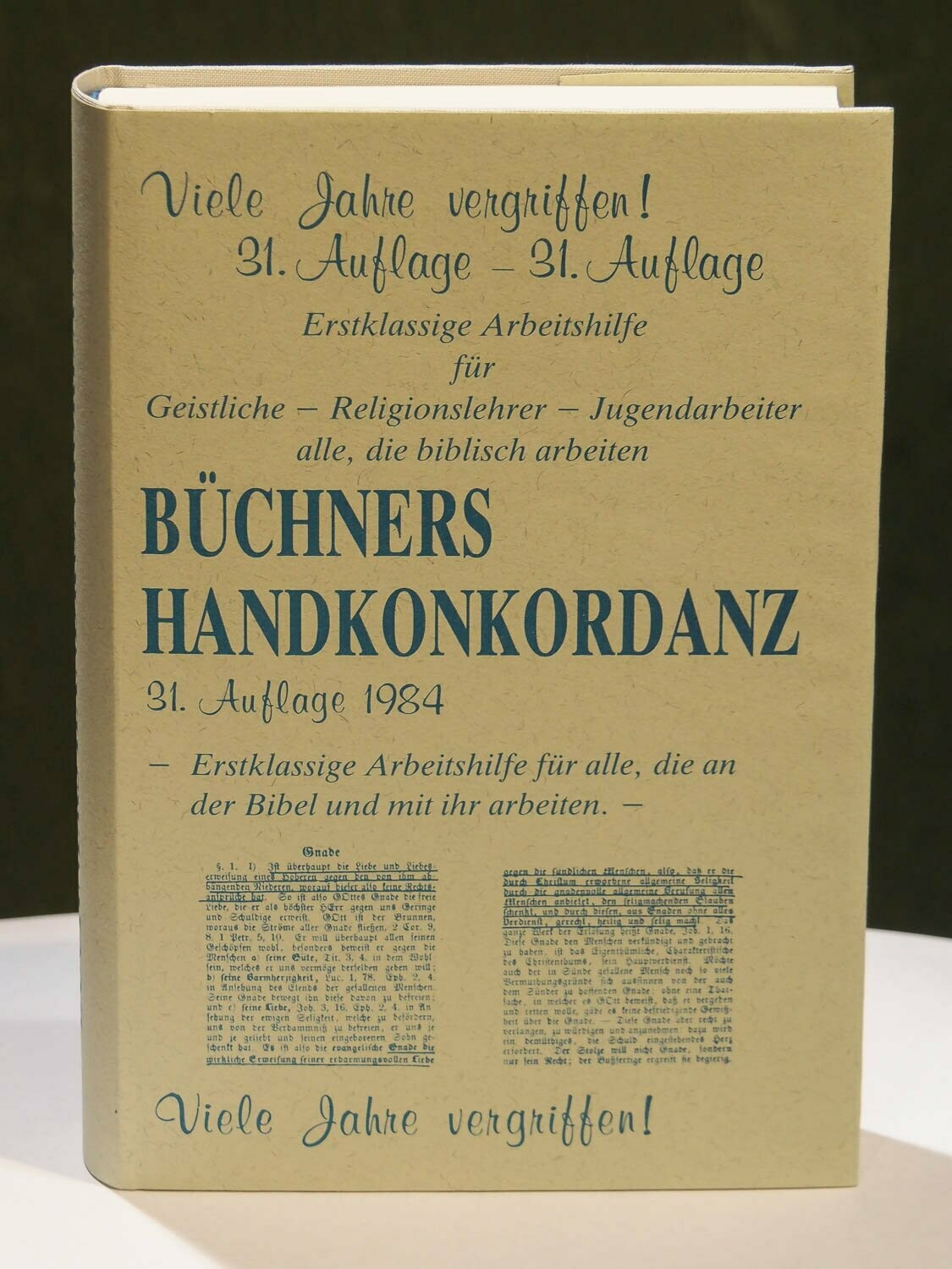 Buch "Büchners Handkonkordanz"